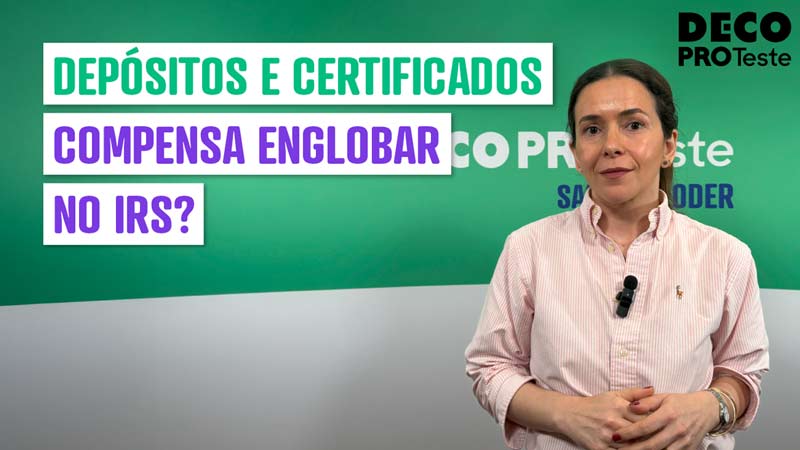Video Com Magda Canas sobre depósitos e certificados